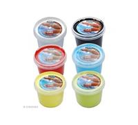 Pébéo Peinture textile Tactil Color - 6 pots de 100 ml - Multicolore - Séchage rapide