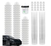 Kit de peinture automobile - Système de tour de commutation pour équipement de revêtement, outil de balance de pulvérisation | Un ensemble convivial qui comprend une tasse transparente avec graduation