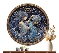 Kit de peinture avec perles - Motif constellations - Mosaïque ronde