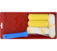 Kit de peinture Brosse PS014, 6 pièces, rouleaux avec bac