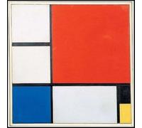 Kit de peinture diamant 5D à faire soi-même par Piet Mondrian Composition DIY Arts Artisanat pour la décoration murale de la maison Cadeaux d'anniversaire