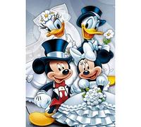 Kit de peinture diamant 5D DIY - Broderie de strass - Pour décoration murale - Pour décoration murale - Mur de souris - 12 x 40,6 cm