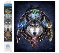 Kit de peinture diamant, Celtic Wolf Guide