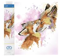 Diamond Dotz Kit de peinture au diamant Renard Bliss 42 cm x 50 cm