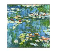 Kit de peinture diamant pour adultes Claude Monet, nénuphars de 1916 - Peinture avec diamants - Arts et travaux manuels pour adultes - Décoration murale d'intérieur - 40 x 50 cm