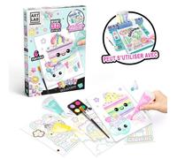 Canal Toys – Kit de peinture enfant Fluffy Paint Art Lab ART 019 – Effet 3D, 6 posters, multicolore