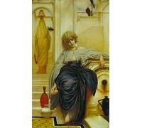 Kit de peinture Frederic Leighton - Lieder Ohne Worte - Bricolage 5D - Pois - Décoration murale - 40,6 x 50,8 cm
