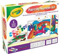 Kit de peinture par numéro - CRAYOLA - 6 gabarits de peinture - Des 5 ans