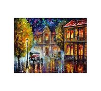 Kit de peinture par numéro pour adulte, kit de peinture sur par numéro pour enfants ou débutants pinceaux de peinture, pigment acrylique, peinture à dessin,40 x 50 cm sans cadre(voiture rétro)