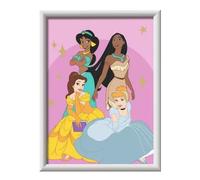 Kit de Peinture par Numéros Disney Princesses - CreArt 18x24 cm pour Enfants