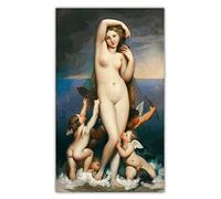Kit de peinture par numéros pour adultes - Anadyomène de Vénus - Kit de peinture à l'huile par numéros pour décoration d'intérieur