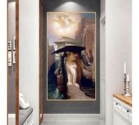 Kit de peinture par numéros pour adultes Frederic Leighton, Persée et Andromède - Kits de peinture sur toile pour adultes - Cadeaux d'art pour décoration d'intérieur