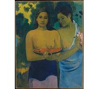 Kit de peinture par numéros pour adultes Gauguin Deux femmes tahitiennes adultes Kits de peinture par numéros sur toile