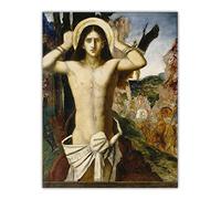 Kit de peinture par numéros pour adultes Saint Sébastien par Gustave Moreau - Kits de peinture sur toile - Cadeaux d'art pour décoration d'intérieur