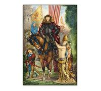 Kit de peinture par numéros pour adultes soldats et captifs par Gustave Moreau Kit de peinture à l'huile par numéros pour décoration d'intérieur Cadeaux