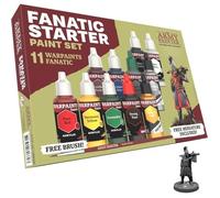 Kit de peinture pour figurines - THE ARMY PAINTER - Warpaints Fanatic - 11 peintures acryliques 18 ml - 1 pinceau inclus