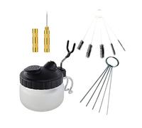 Kit de peinture pour maquette comprenant une base de support de peinture et 20 bâtons à clip pour les amateurs et les artistes