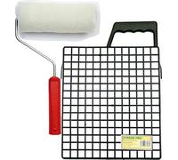 Kit de peinture SAMBER, grille, rouleau et support 180 mm
