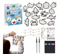 Kit de peinture texturée - Art de peinture, effet 3D, pour projets créatifs décoration de la maison, école, fête et jeu