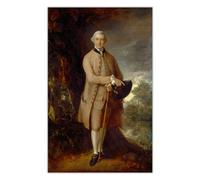 Kit de peinture Thomas Gainsborough William Johnstone Pulteney DIY 5D Full Drill Dots Peintures Art Décoration murale 40,6 x 50,8 cm