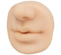 Kit de perçage à lèvres, kit de pratique perçage en silicone doux, faux faits réalistes pour les bijoux affichage et tatouage maquillage.