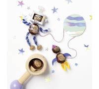 Kit de perçage de marrons, en bois, 103 pièces
