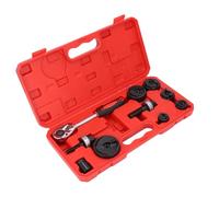 Kit de Perçage de Trous à Cliquet, 6 Tailles de Poinçons, Ensemble de Coupe-trous pour Conduits électriques de 1/2 à 2 Pouces, Kit de Perçage Multifonctionnel