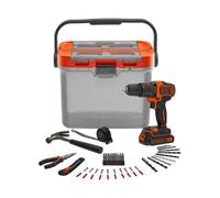 Kit de perçage et accessoires Black & Decker bcksb05-qw 18 V