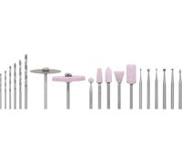 Kit de perçage et de ponçage 19 pcs Donau Elektronik 1792