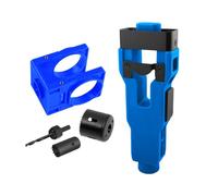 Kit De Perçage pour Trous De Porte, Gabarit de Porte Précis, Outillage pour Rénovation Domestique Entrée Balcon Garage Armoire Extérieure