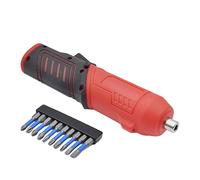 Kit de perceuse à piles, perceuse électrique sans fil - ensemble de perceuse à cordon - Outil manuel portable avec poignée à double position, tournevis rechargeable compact pour atelier