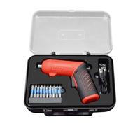 Kit de perceuse sans fil, perceuse électrique sans fil | Petit ensemble d'exercices sans fil,Outil à main portable avec poignée à double position, forets rechargeables de tournevis paire