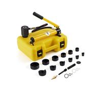 Kit de Perforation Hydraulique Outil de Poinçonnage 10000kg 6 Poinçons Pour Métal