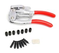 Kit de perforation manuelle for métaux, kit de perforation électrique portatif, pince à perforer for acier inoxydable, fer et plastique