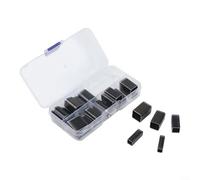 Kit de perforation pour cuir 55 pièces en acier rapide et plusieurs tailles de trous pour une utilisation avec du cuir, du film plastique et du carton (B)