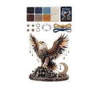 Kit de Perlage Animal 3D - Kit de Perles d'Animaux à Faire Soi-9,84 Pouces | Ensemble de Perles 3D Fait Main Avec Instructions | Adultes Adolescents Commençant Cadeau Artisanat De Perlage. Pvc