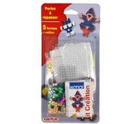 Kit de perles à repasser - 5 plaques différentes formes - Inclus notice utilisation G