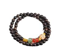 Kit de perles de bracelet à Double cercle for femmes, plaque à cordes en | Créez Facilement Des Bracelets De Perles Personnalisés Avec Une Plaque