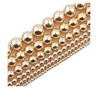 Kit De Perles D'espacement Perles rondes en hématite, espaceurs en vrac for bijoux, bracelets, boucles d'oreilles, pendentifs, accessoires(4mm about 95pcs)
