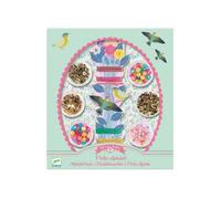Djeco Kit de création de bijoux Perles alphabet Multicolore