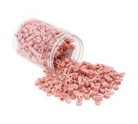 Kit de perles en p te polym re or rose Mandala Crafts de 4 mm 6 000 pi ces pour bracelets d'amiti et cr ation de bijoux