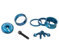 Kit de personnalisation wolf tooth anodized color kit entretoises de direction capot de direction vis de porte bidon bleu