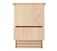 Kit de Petite Maison pour Chauves-Souris, pour l'extérieur, Chambre Unique, Avant-Toit de Jardin en Bois, habitats de Chauves-Souris, préfini, Facile à Installer