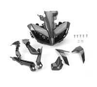 Kit de Phare Avant pour Moto Tout-Terrain Yamaha MT09 2017-2020 : Cache de Phare LED, Support de Phare Avant, carénage supérieur Avant.