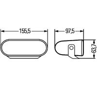Kit de phare longue portée gauche FF 1FA 008 284-811 HELLA