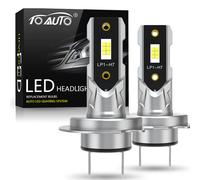 Kit de phares antibrouillard H7 20000LM, Mini ampoule 100W CSP 3570 pour phares de voiture, Canbus H7 Led Turbo Automobile 12V 6000K
