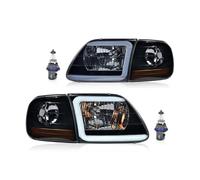 Kit de phares et feux de stationnement d'angle de style éclair, compatible avec Ford Expedition 1997-2002/Heritage 2004/Compatible for Ford F150 1998-2003