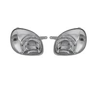 Kit de Phares Voiture, Plaque Phare pour Atos/Prime 1.98-6.01 H4 sans moteur avec clignotant