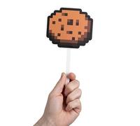 Kit de photo Minecraft - Officiellement licencié, 58 accessoires et 40 bâtonnets, Décor pour fête d'anniversaire, Thème Creeper, Zombie, Alex & Steve