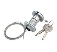 Kit de pièces à dégagement rapide pour porte de garage FACULX avec clé, kit de libération de porte à rabat, familles, hôtels, banques, écoles, portes de garage sans portes latérales